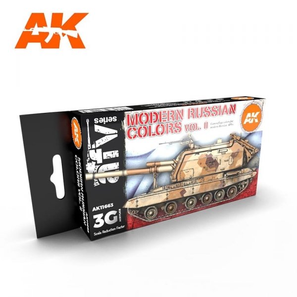 AK Interactive AK11663 3G MODERN RUSSIAN COLORS VOL 2 6x17 ml