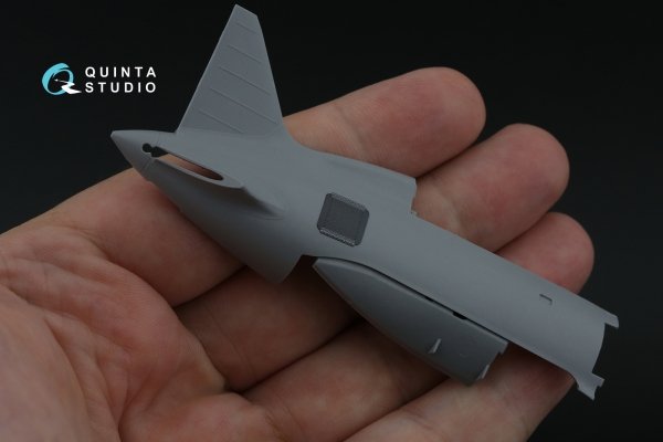 Quinta Studio QP48041 I-16 Type 5 (late) Exterior set (Zvezda) 1/48