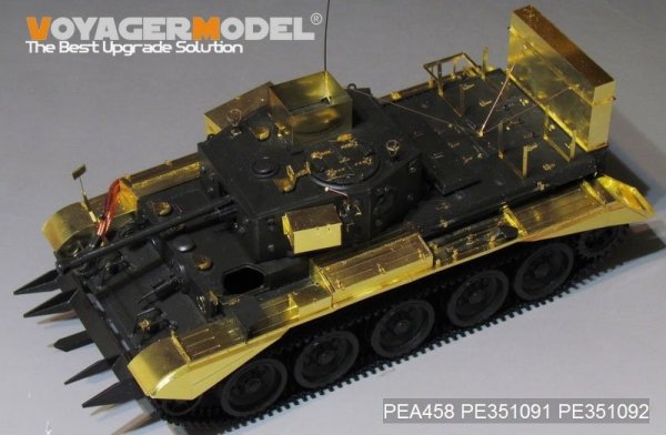 Voyager Model PEA458 WWII UK Cromwell Mk. IV/Centaur C.S.Mk IV Deep Wading Trunks（For TAMIYA 35221/35232) 1/35