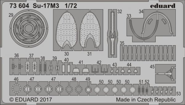 Eduard 73604 Su-17M3 MODELSVIT 1/72