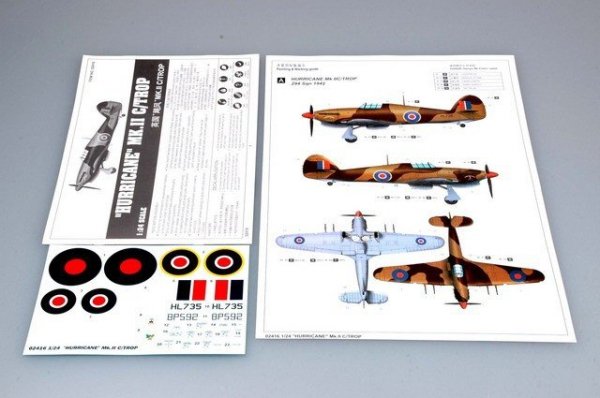 Trumpeter 02416 HURRICANE Mk.IIC/TROP (1:24)