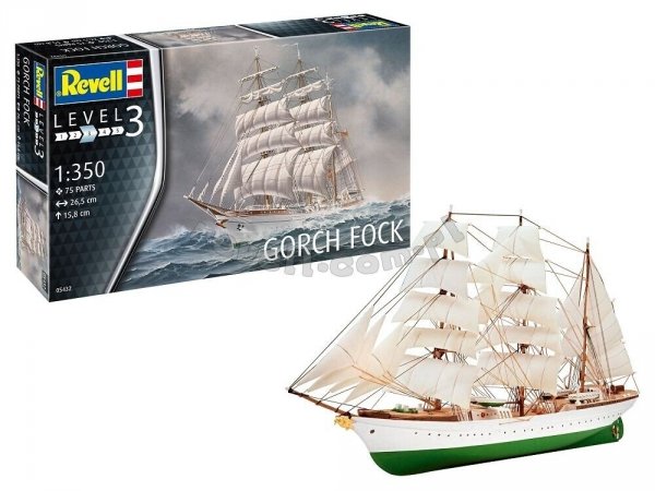 Revell 65432 Model Set Gorch Fock 1/350