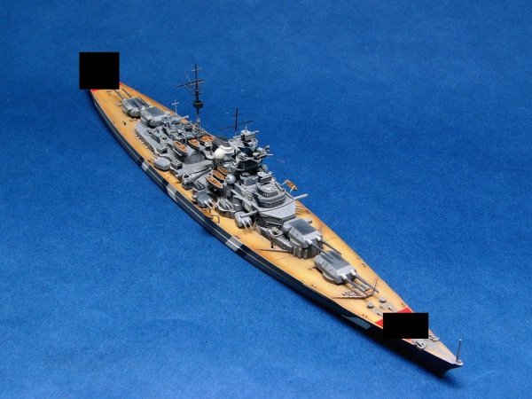 Trumpeter 05711 Germany Bismarck Battleship 1941 1/700