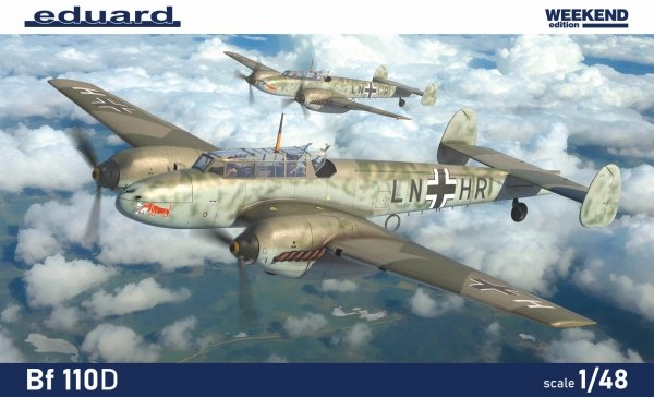 Eduard 8409 Bf 110D 1/48