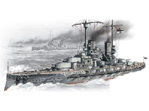 ICM S002 WWI German battleship Grosser Kurfuerst (1:350)