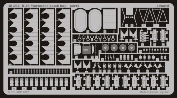 Eduard 48562 B-26 bomb bay 1/48  (MONOGRAM, REVELL)