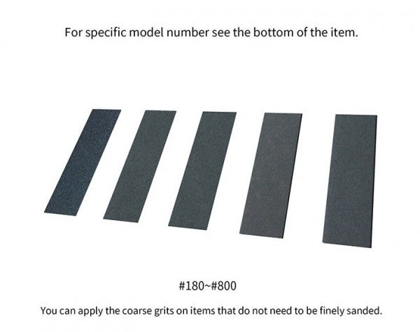 DSPIAE MSP-2500 #2500 DIE-CUTTING ADHESIVE SANDPAPER / PAPIER ŚCIERNY SAMOPRZYLEPNY