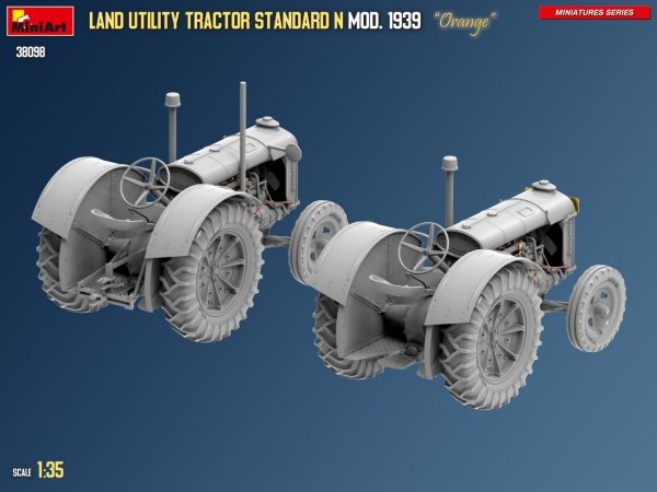 Mini Art 38098 Land Utility Tractor Standard N “Orange” Mod. 1939 1/35