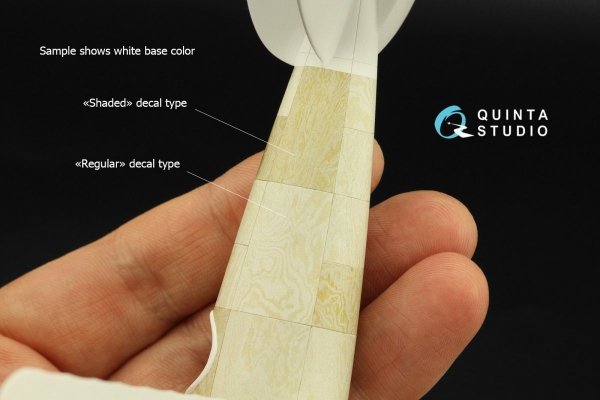 Quinta Studio QL72004 Light plywood, shaded 1/72