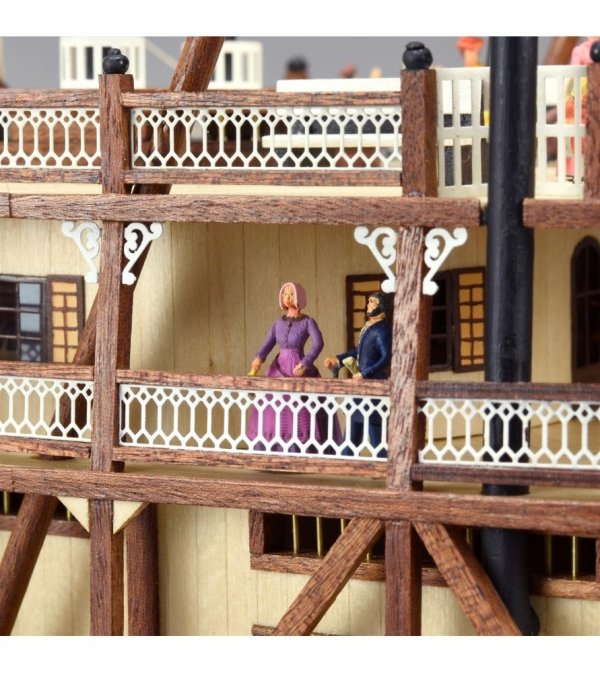 ARTESANIA LATINA 20515F Metalowe Figurki King of the Mississippi - 18 figurek 1/80