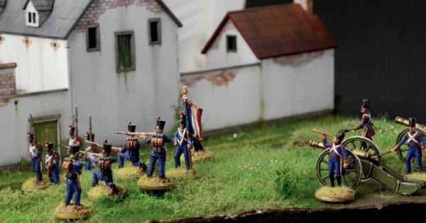 Italeri 6197 La Haye Sainte Waterloo 1815 - BATTLESET 1/72