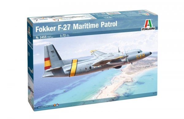 Italeri 1455 Fokker F-27 SAR 1/72
