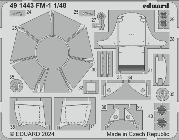 Eduard 491443 FM-1 TAMIYA 1/48