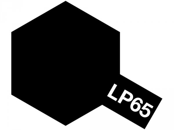Tamiya 82165 LP-65 Rubber black 10 ml
