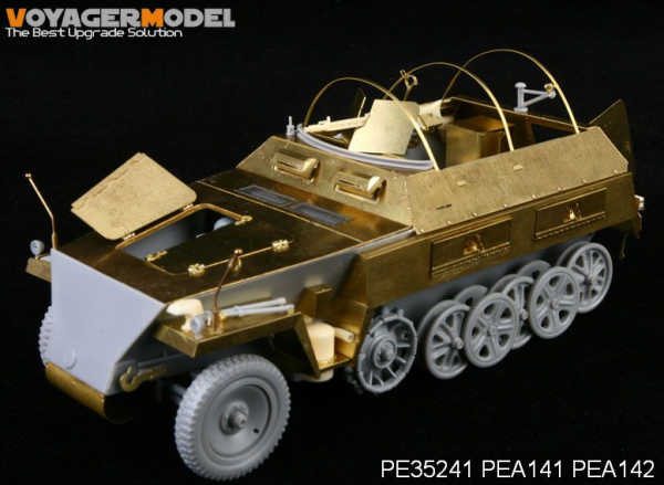 Voyager Model PEA142 WWII German Sd.Kfz.250 NEU Amour Plate (For DRAGON Kit) 1/35