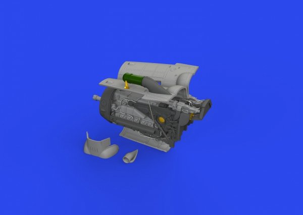 Eduard 672352 Bf 109G-6 engine PRINT EDUARD 1/72