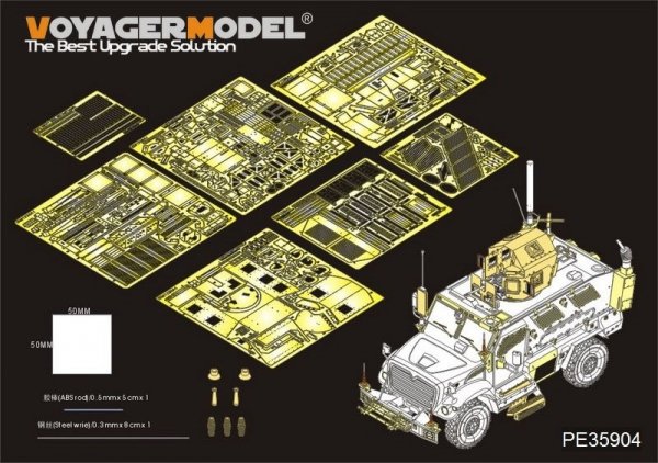 Voyager Model PE35904 Modern US M1235A1 MAXXPRO Dash DXM for PANDA 1/35