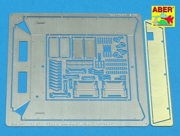 Aber 35A075 Upper armor for Sd.Kfz.250 Neu (1:35)