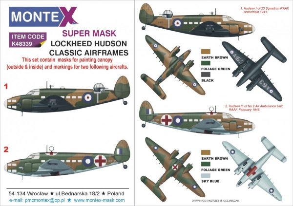 Montex K48339 HUDSON 1/48
