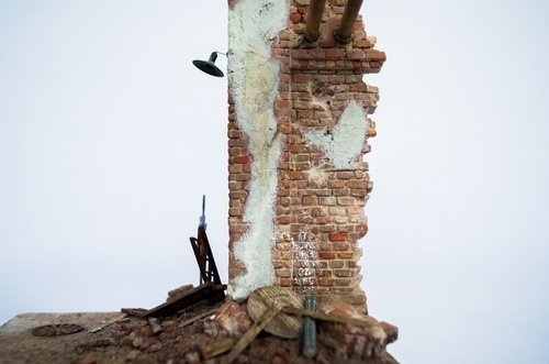 RT-Diorama 35301 Diorama-Base: Stalingrad corner 1/35