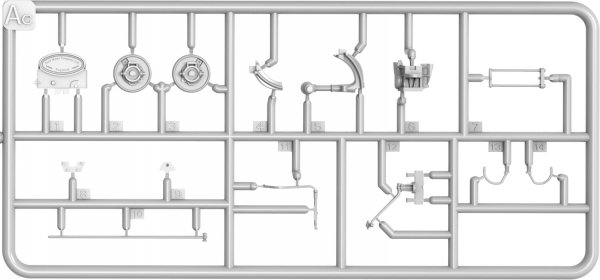 Mini Art 38096 All-Around/Rowcrop Standard N Tractor 1936 Conversion 1/35