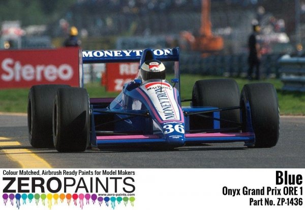 Zero Paints ZP-1436 Blue - Onyx Grand Prix ORE 1 Paint 60ml
