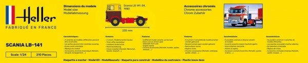 Heller 56773 Starter Kit -  Truck LB-141 1/24