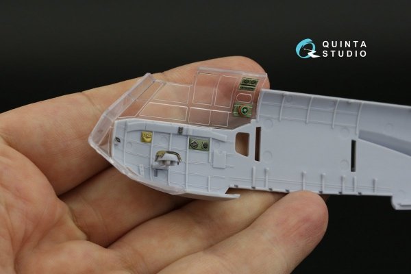 Quinta Studio QD48378 Bristol Blenheim Mk.I 3D-Printed &amp; coloured Interior on decal paper (Airfix) 1/48