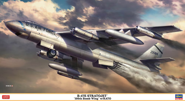 Hasegawa 02474 B-47E Stratojet '100th Bomb Wing' w/RATO