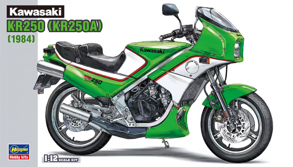 Hasegawa 21512 Kawasaki KR250 (KR250A) (1984) 1/12