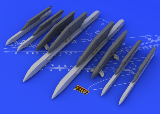 Eduard 648054 Su-25K wing pylons 1/48
