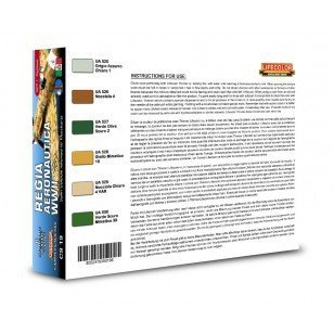 Lifecolor CS19 Acrylic paint set Italian Aircraft WWII Set 1 6x22ml