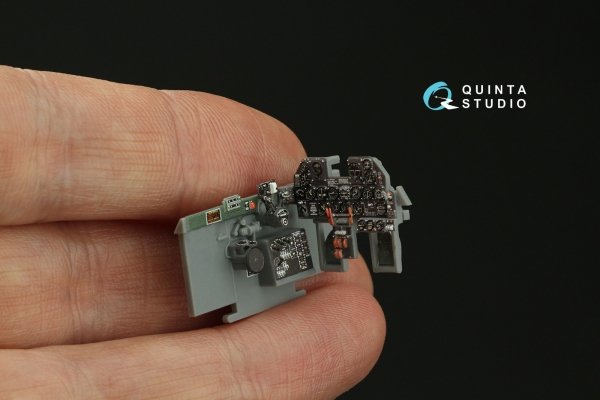 Quinta Studio QD48422 P-47M Thunderbolt 3D-Printed coloured Interior on decal paper (Tamiya) 1/48