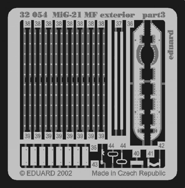 Eduard 32054 MiG-21MF exterior 1/32 Trumpeter