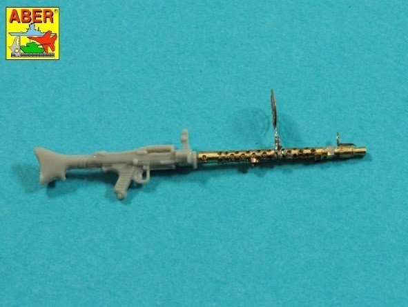 Aber 35L-169 Lufa do niemieckiego karabinu MG34 z pancerną osłoną 1/35