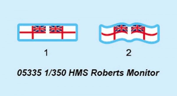 Trumpeter 05335 HMS Roberts Monitor