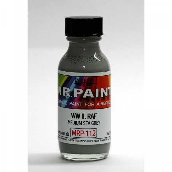 MR. Paint MRP-112 MEDIUM SEA GREY WWII RAF 30ml 