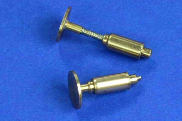 RB Model 35A11 Railroad flat buffer set contains two buffers 1/35