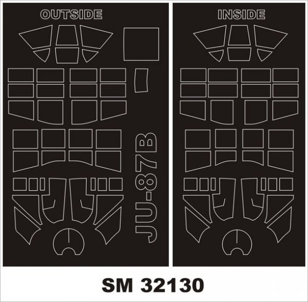 Montex SM32130 Ju 87B-2 TRUMPETER