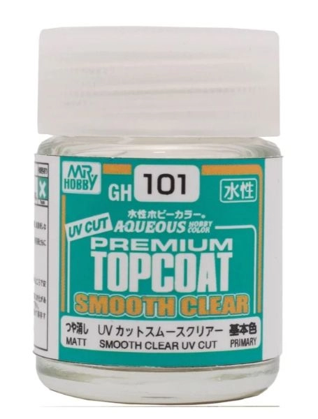 Mr.Color GH101 Mr.Aqueous Premium Top Coat Smooth Clear UV Cut Matt 18ml