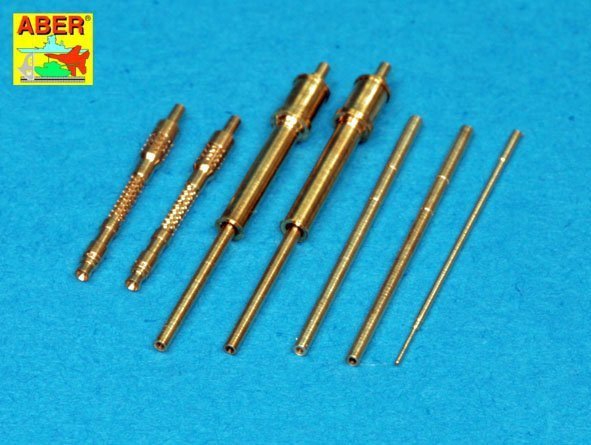 Aber A48111 Armament for German fighter Focke-Wulf Fw 190 A-7 up to A-10 and D-9; 2x MG 131; 4xMG 151; pitot tube 9 (1:48)