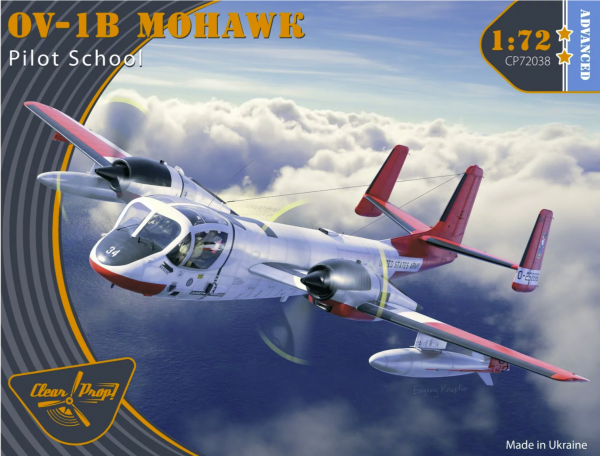 Clear Prop! CP72038 OV-1B Mohawk &quot;Pilot School&quot; ADVANCED KIT 1/72