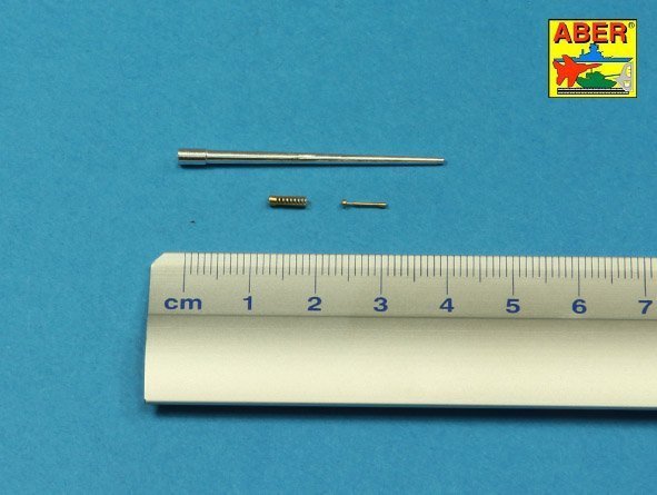 Aber 35L-180 25mm M242 Bushmaster early chain gun barrel &amp; 7,62mm M240 machine gun barrel used on early M2/M3 Bradley or LAV-25 1/35