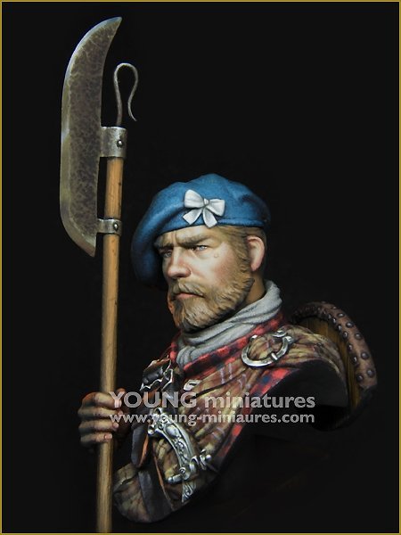 Young Miniatures YH1865 Scottish Highlander 1/10