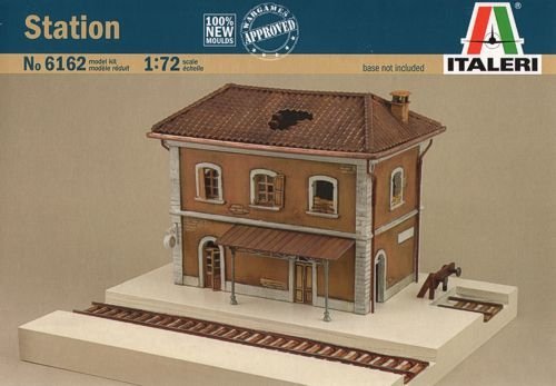Italeri 6162 Train Station 1/72