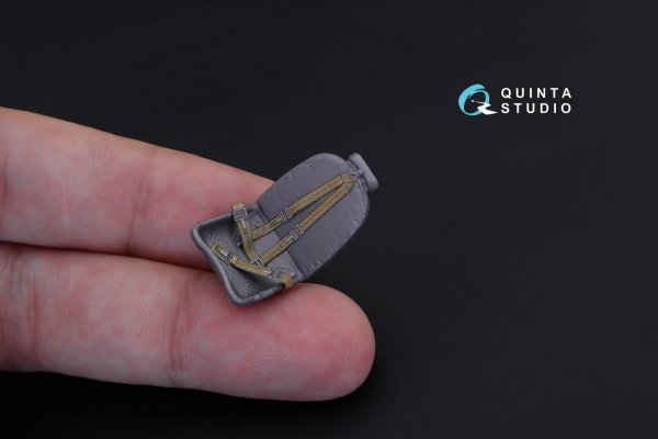 Quinta Studio QD32065 A-1H Skyraider 3D-Printed &amp; coloured Interior on decal paper (for ZM SWS kit) 1/32