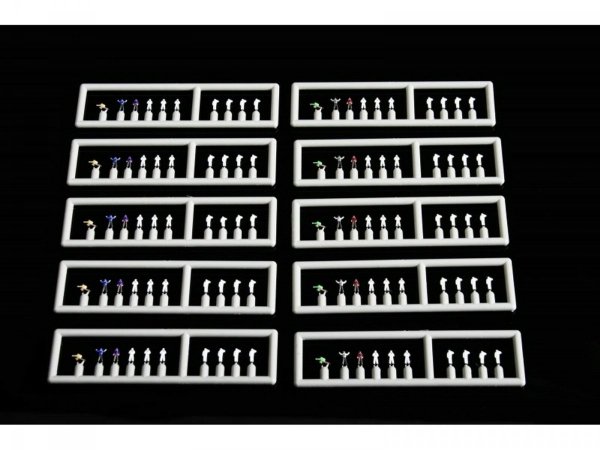 KA Models KP-03502A USS Deck Crew Set (Un-painted Version) 1/350