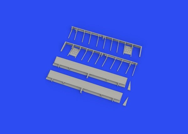 Eduard 648757 Fw 190D landing flaps wooden PRINT EDUARD 1/48