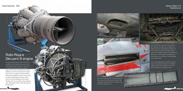 HMH Publications DH-042 Gloster Meteor F.8/FR.9 (English Version)