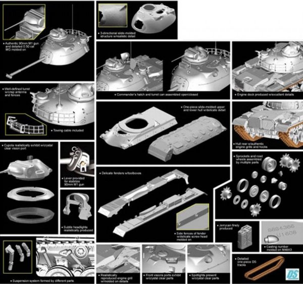 Dragon 3544 M48A3 Mod.B (1:35)